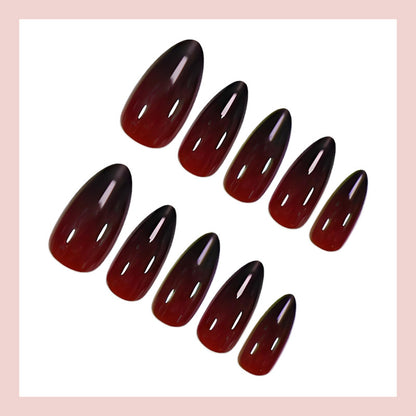 Elegante Kunstnägel mit Glanz Brehn