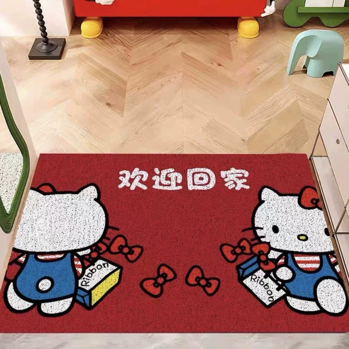 Hello Kitty-Themen Fußmatte Brehn