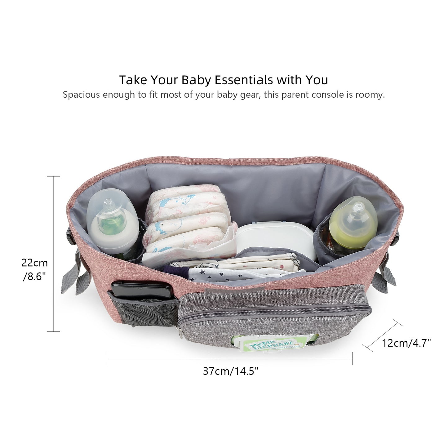 Organisierende Babytasche Brehn