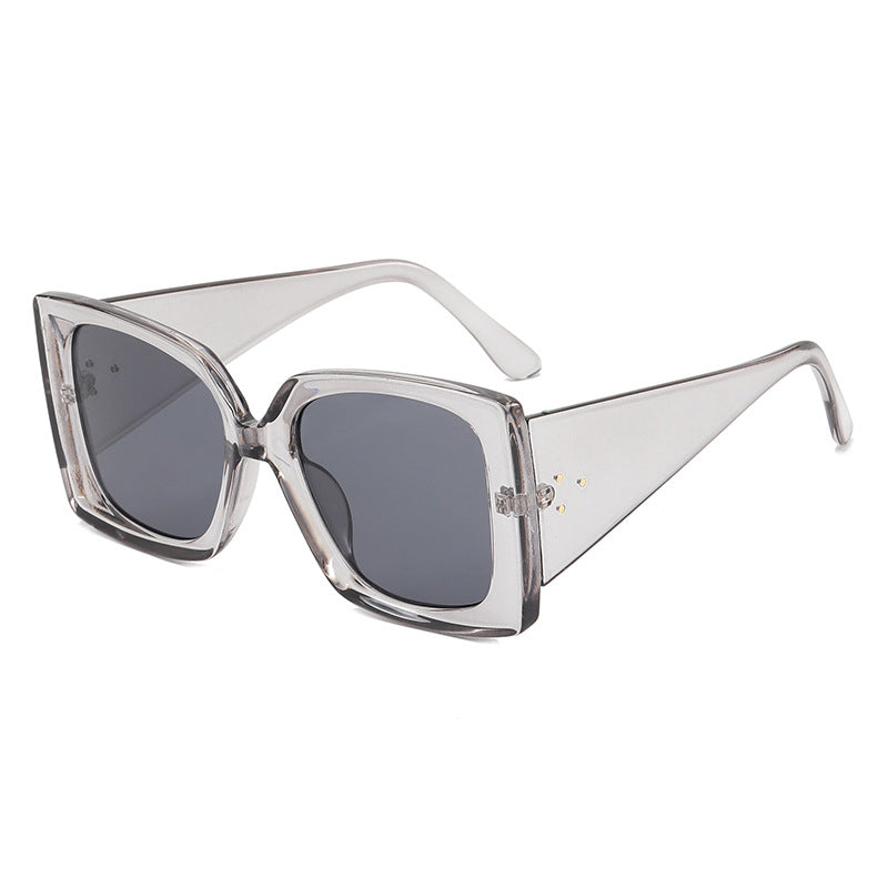 Damen Überdimensionierte Leo-Sonnenbrille Brehn