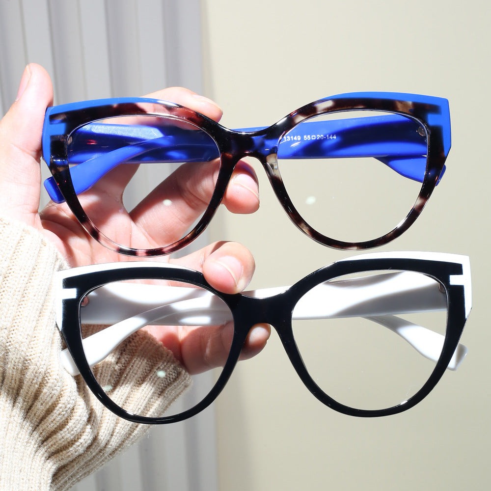 Damen Cat-Eye Sonnenbrille mit extravagantem Rahmen und UV-Schutz Brehn