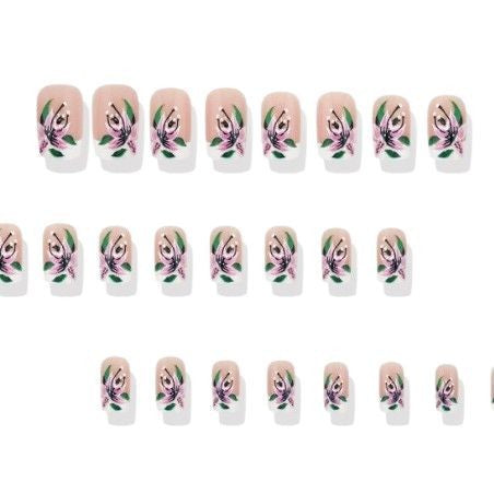 Florale Kunst Nagelverstärkungen Brehn