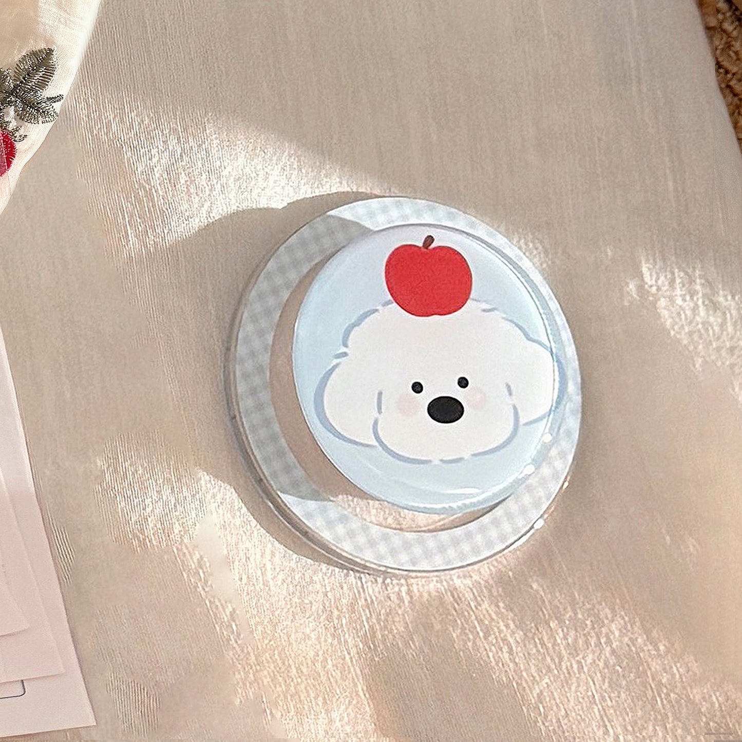 Verspielter Kühlschrankmagnet mit Hundedesign Brehn