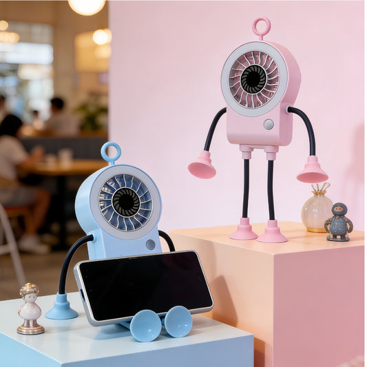 Unisex Kreativ Ventilator mit integrierter LED-Beleuchtung Brehn