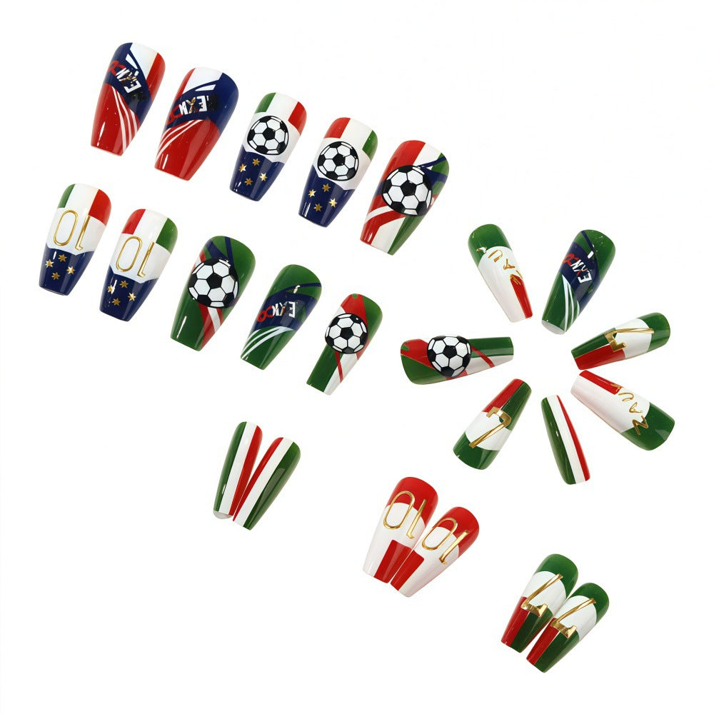 Sportliche Nagelkunst Design Brehn