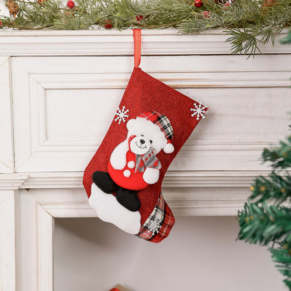 Weihnachtsstrumpf mit Rentierdesign Brehn