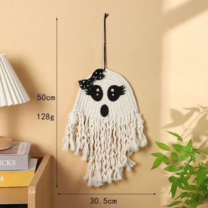 Ornamentale Makramee Wandbehang Brehn