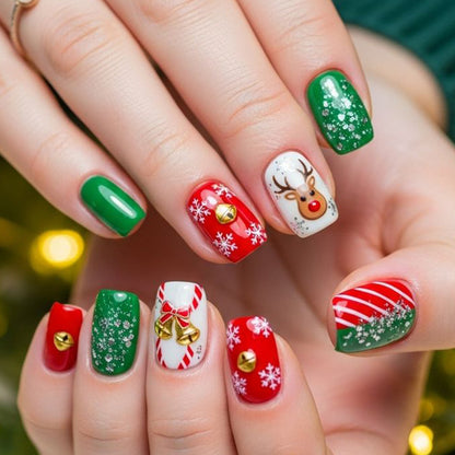 Festliches Feiertags-Nagelkunst-Set Brehn
