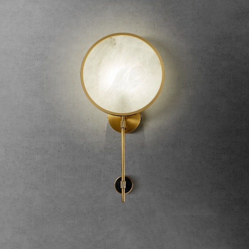 Elegante Runde Wandlampe