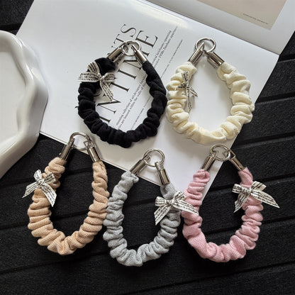 Dekorativer Scrunchie Schlüsselanhänger Halter Brehn