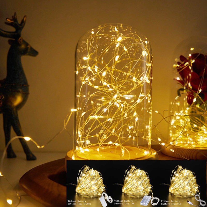 Kupferdraht Feenlichter Brehn