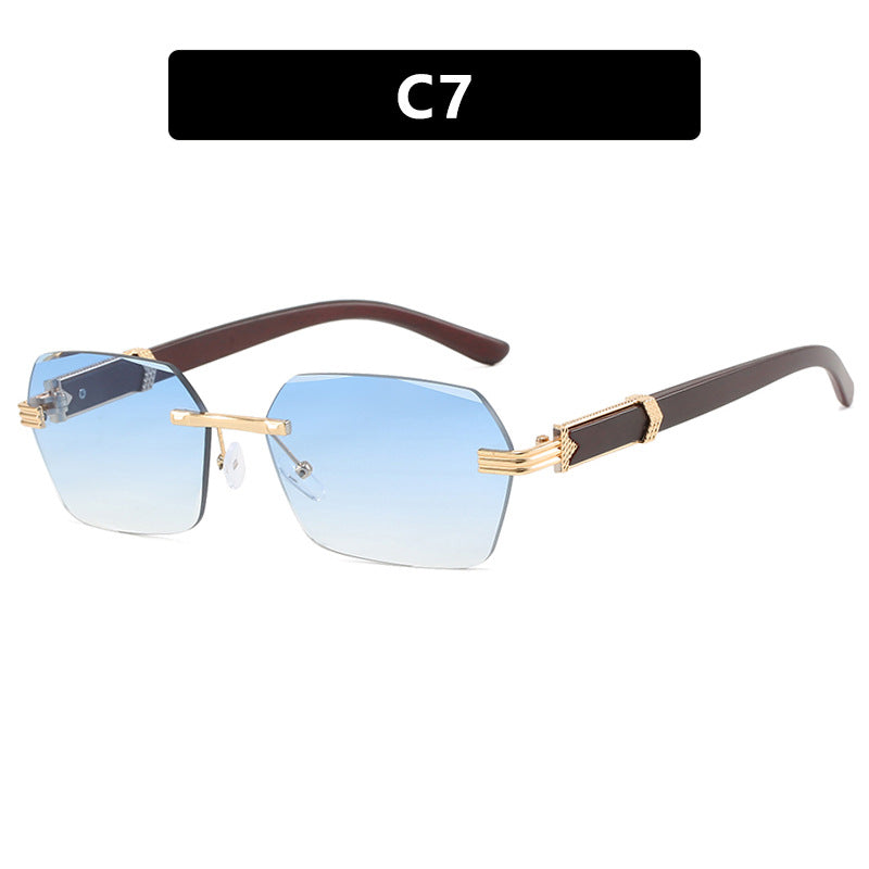Damen geometrische Brille Brehn