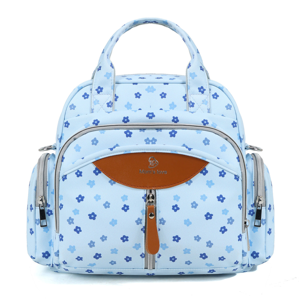 Stylische Mehrfach-Taschen Wickeltaschen Rucksack Brehn