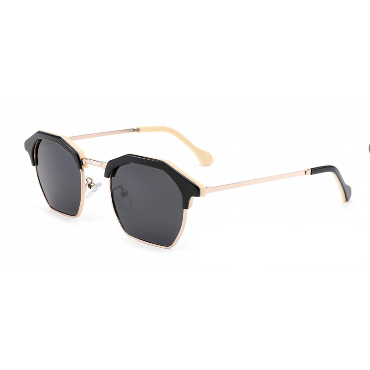 Damen Sonnenbrille im modernen, facettenreichen Stil Brehn