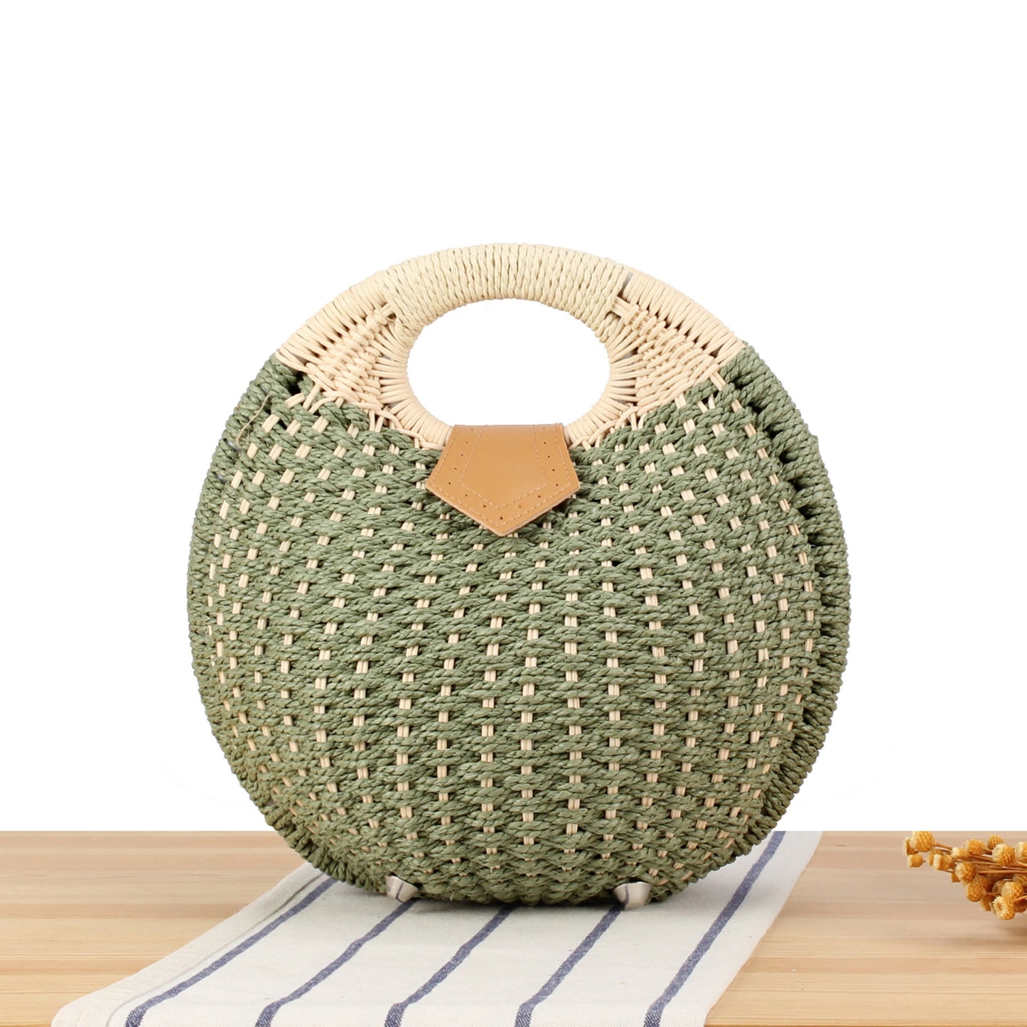 Handtasche Im Modernen Korbdesign Brehn