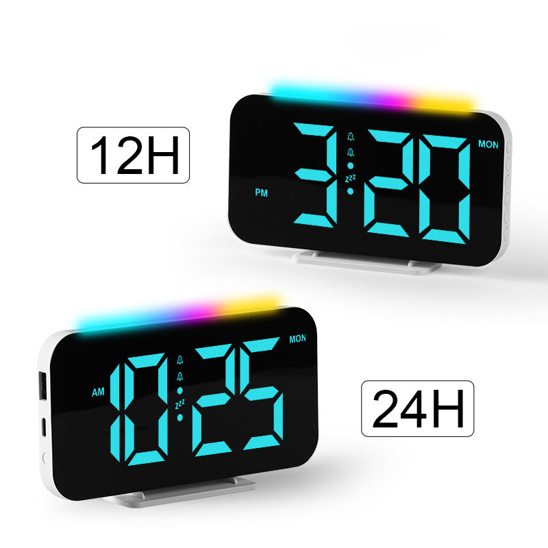 Digitaler Led Wecker mit Großem Display und Snooze-Funktion Brehn