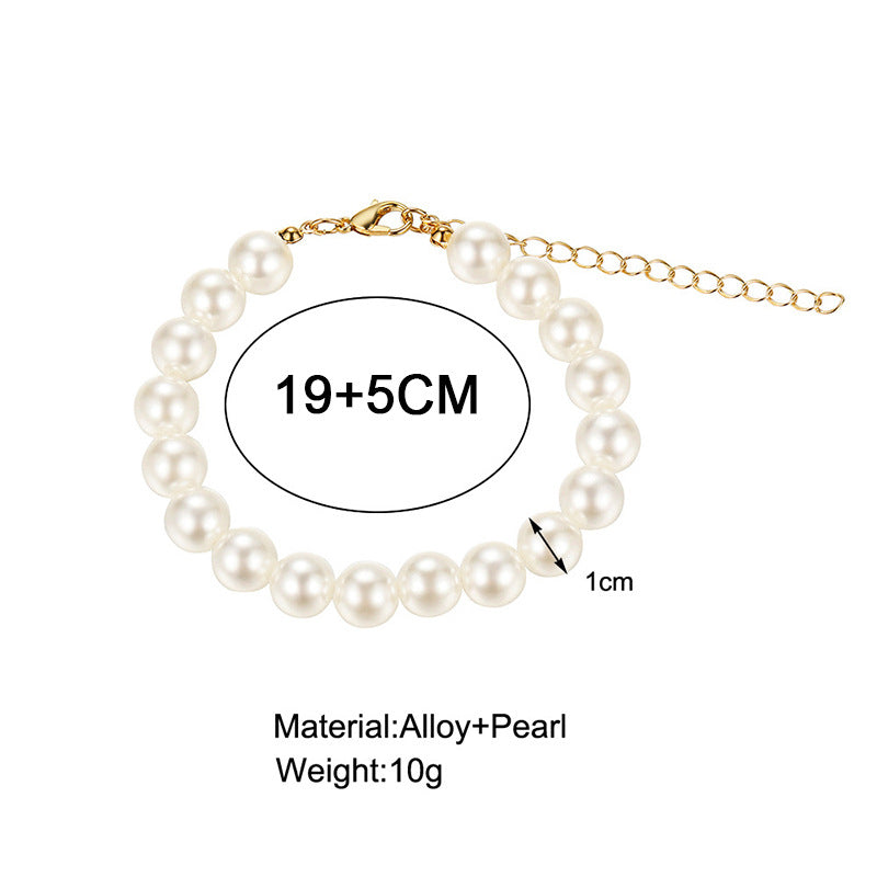 Elegante Perlenarmband Brehn