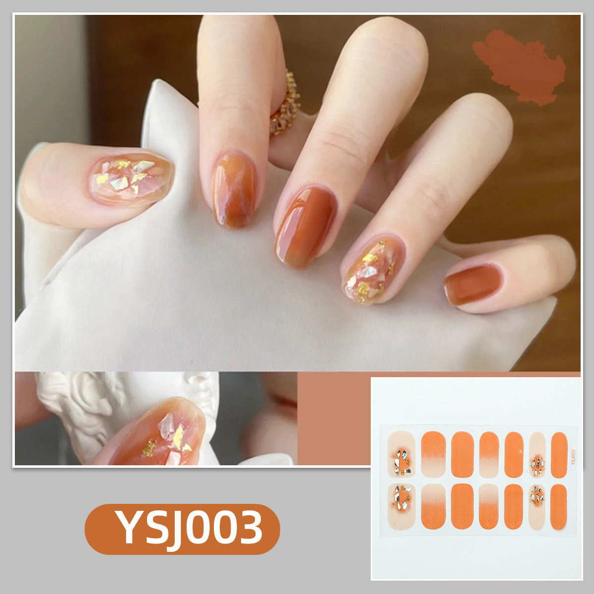 Kunstvolle Nagelverzierung mit Glitzerdetails Brehn