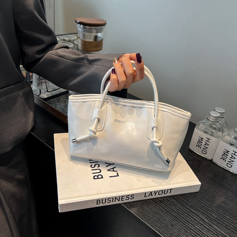 Mini Strukturierte Handtasche