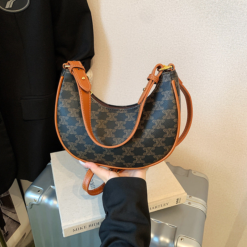 Elegante Strukturierte Schultertasche Brehn
