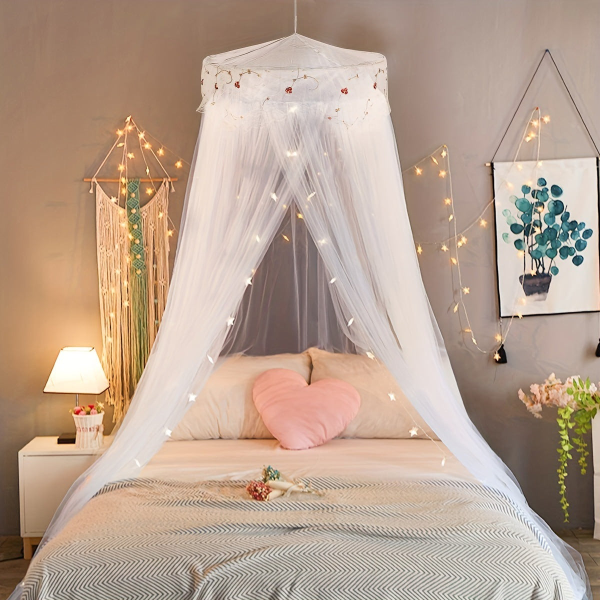 Elegantes Moskitonetz für Himmelbett Brehn
