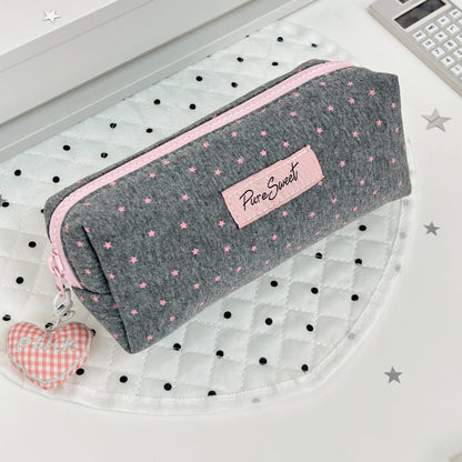 Stilvolle Sternenprint Bleistift Tasche