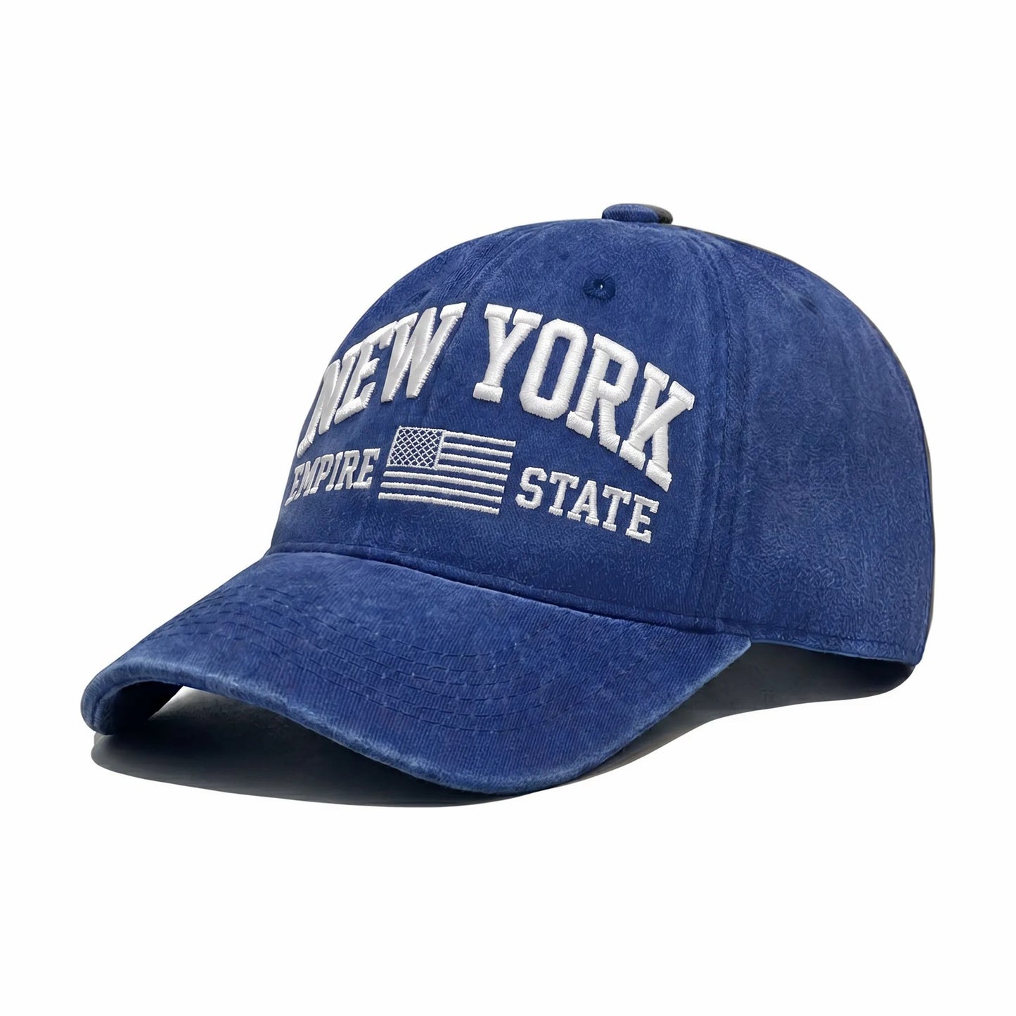 Damen modische Kappe mit gesticktem New York Motiv Brehn