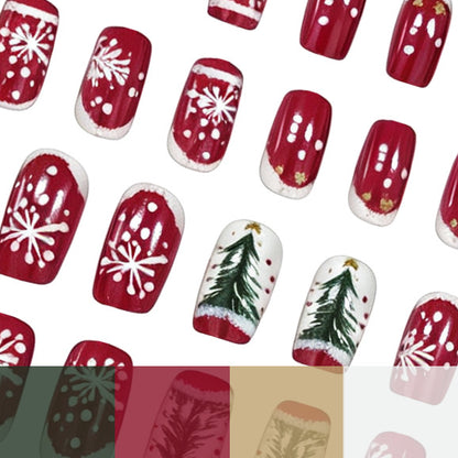 Themenbezogene Feiertags-Nagelkunst-Verzierungen Brehn