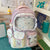 Niedlicher Charakterdruck Schulrucksack