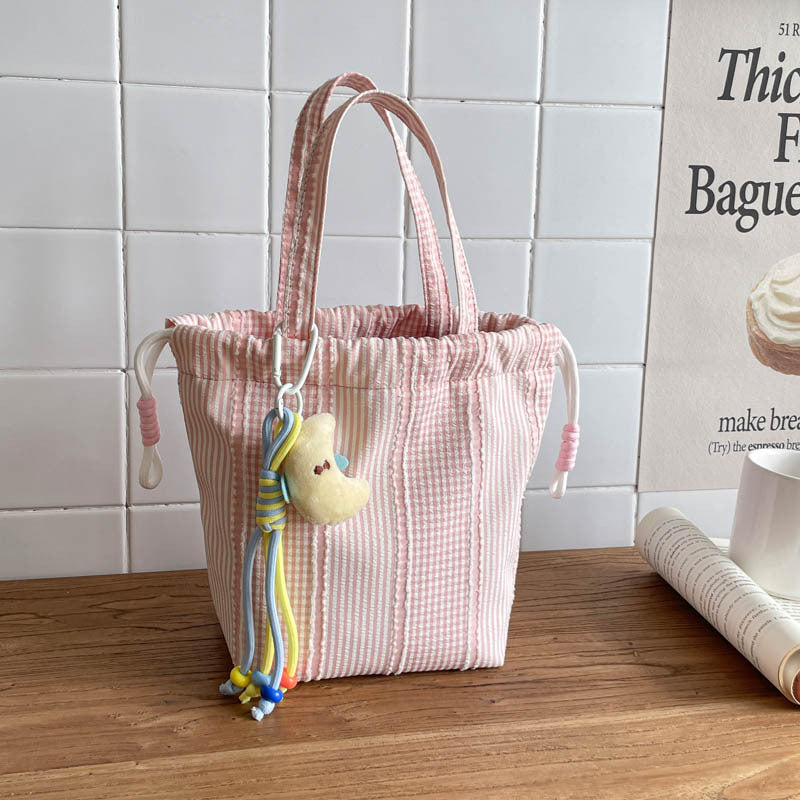 WoDrawstring Utility Tote Bag Brehn