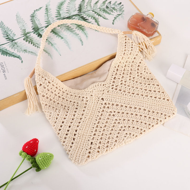 Handgefertigte Makramee-Tasche Brehn