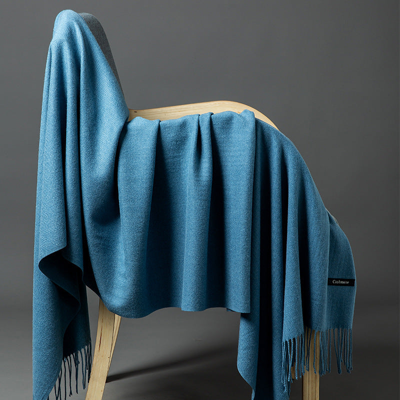 Luxuriöse Cashmere-Mischung Wurfdecke