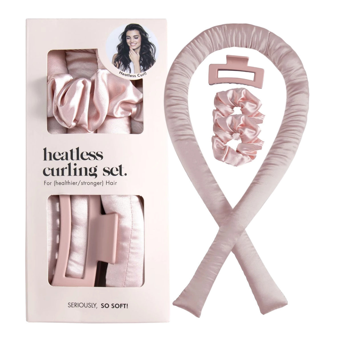 Satin-Haar-Styling-Set