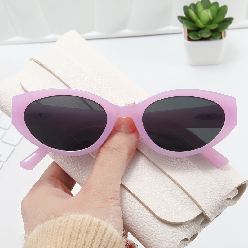 Damen Cat-Eye Sonnenbrille mit elegantem Kunststoffrahmen Brehn