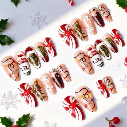 Themen Press-On Nagelkunst Set
