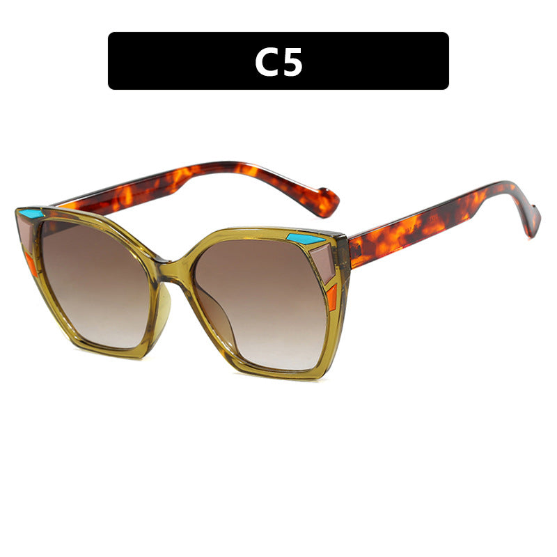 Damen modische Geometrische Designerbrille Brehn