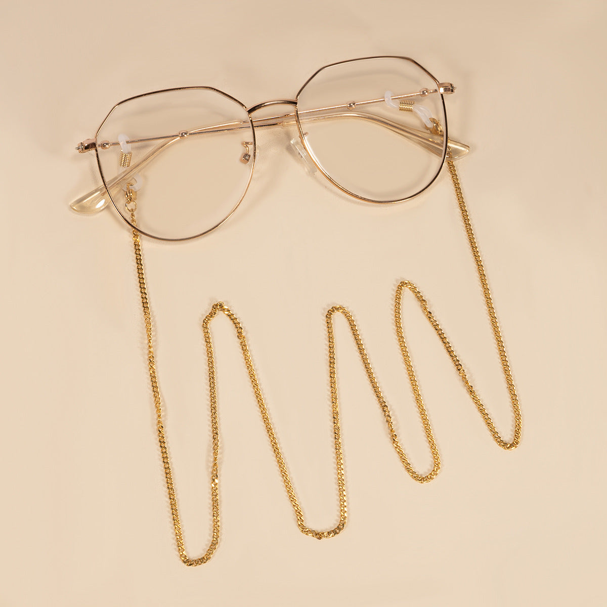 Stylischer Ketten-Brillenhalter Brehn