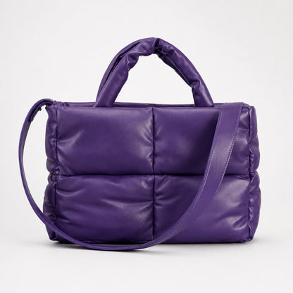 Gepolsterte Mini Schultertasche