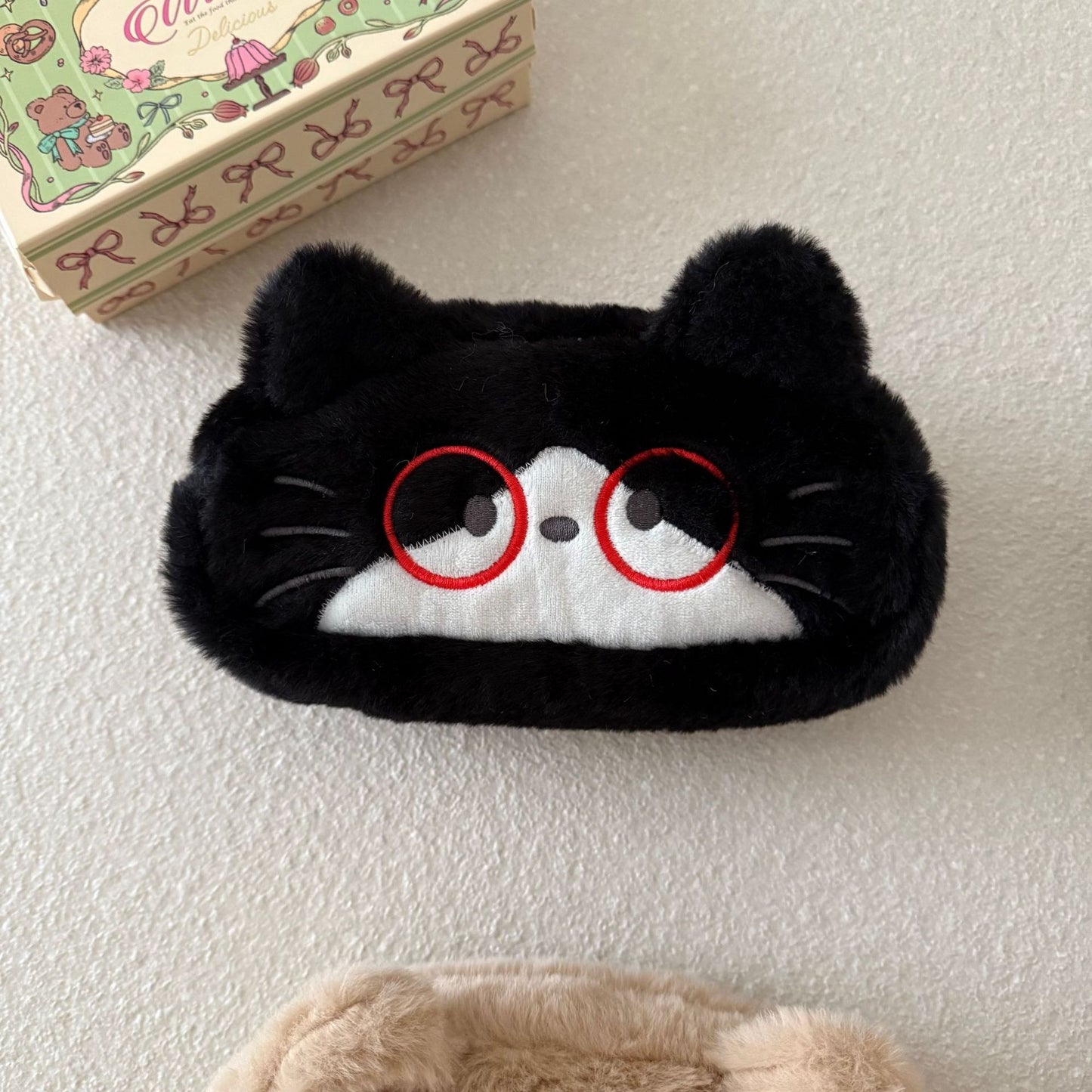 Niedliches Katzen-Motiv Kissen Brehn