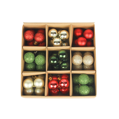 Elegante bruchsichere Weihnachtsbaum Ornament Set Brehn