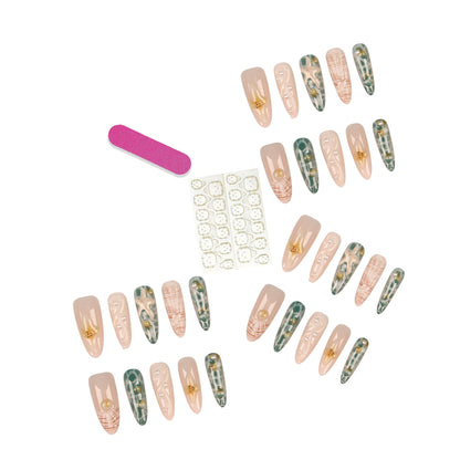 Kreatives Press-On Nagelkunst Set