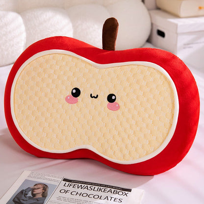 Plüsch Kissen im Apfel-Design Brehn