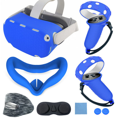 VR-Headset mit Ergonomischem Haltebügel und Schutzhülle Brehn