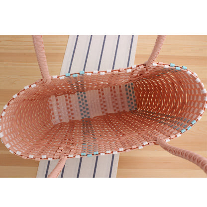 Geflochtene Tragetasche mit Geometrischem Design Brehn