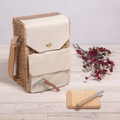 Damen Eleganter Picknickkorb mit praktischen Fächern Brehn