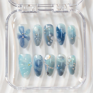 Dekoratives Themen Press-On Nagelkunst Set Brehn