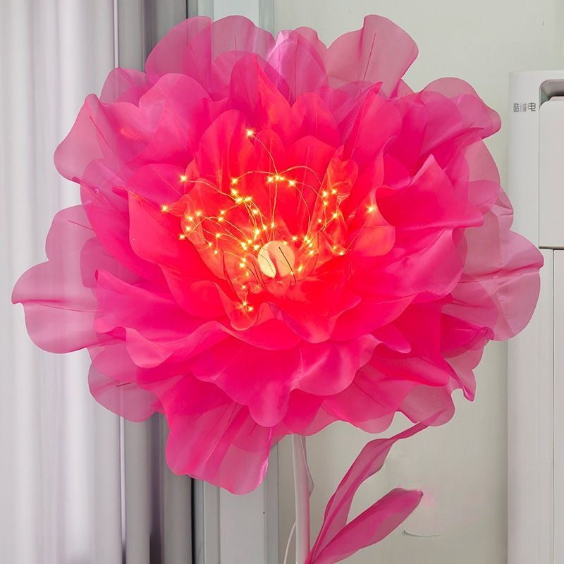 Dekorative LED Blumen Wandkunst