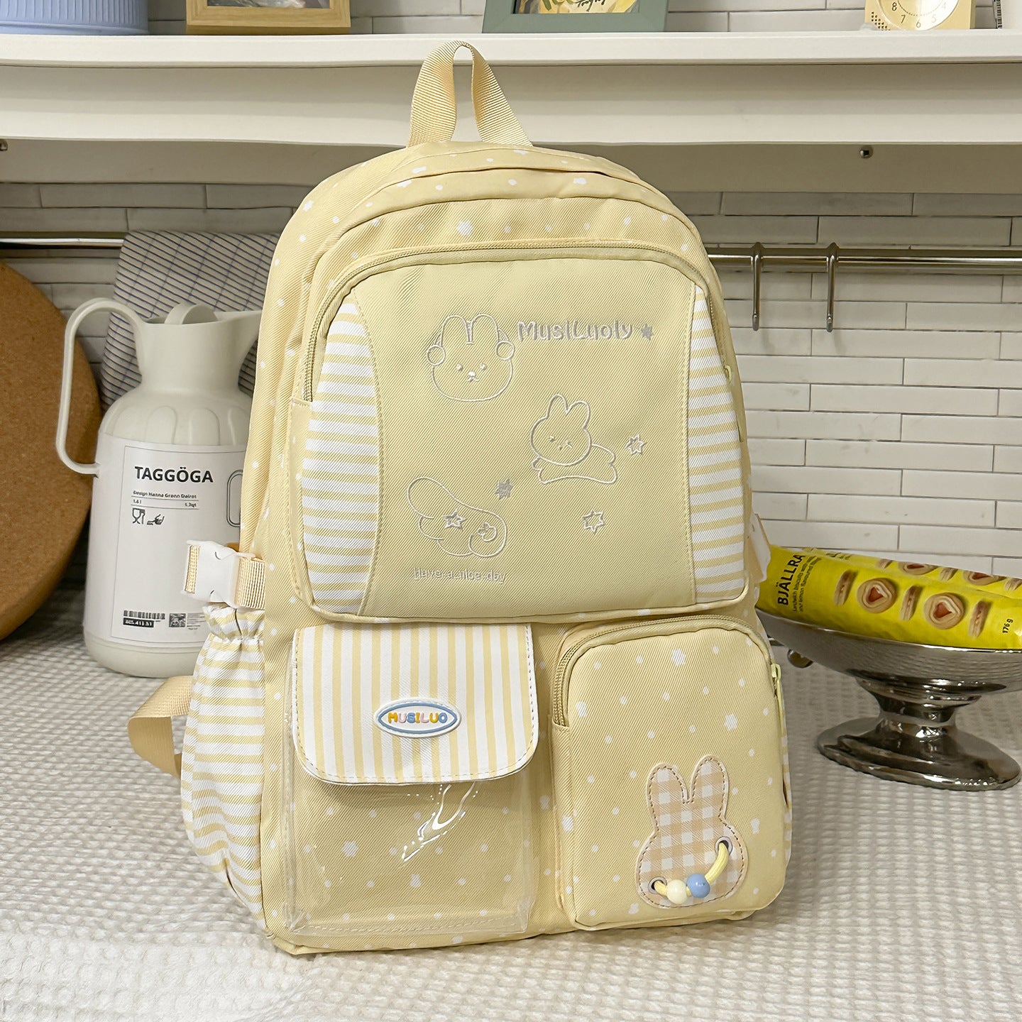 Süße Charakter-Themen Stoff-Schul-Rucksack