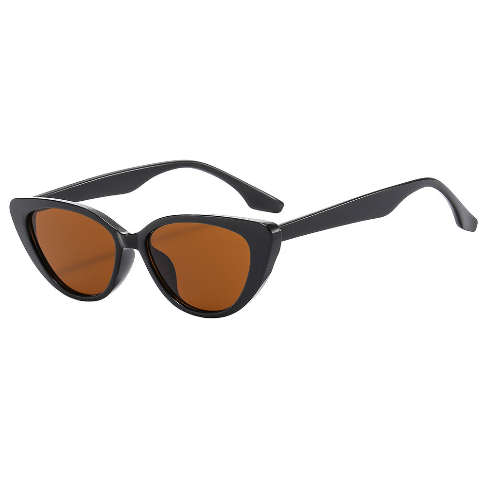 Damen futuristische Cat-Eye Sonnenbrille mit speziellen UV-Schutzgläsern Brehn