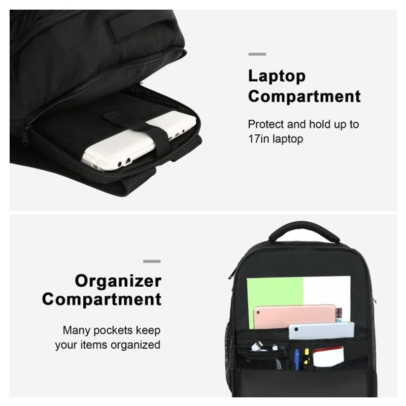 Funktionenreicher Laptop-Rucksack Brehn